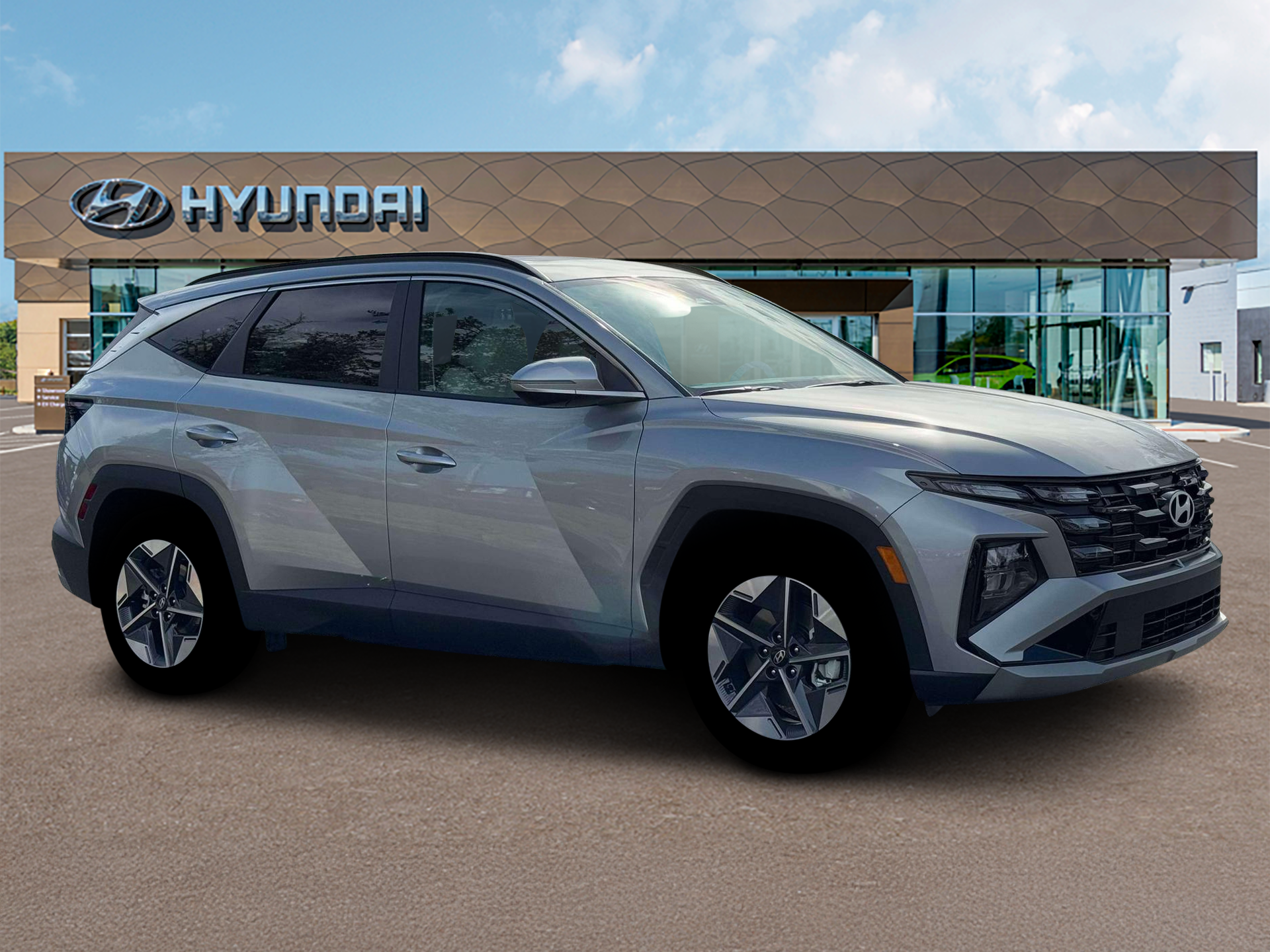 New 2026 Shimmering Silver Hyundai SEL Premium FWD image 10