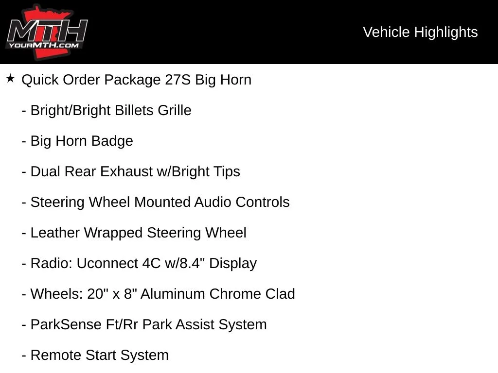 Used 2019 Black Ram Big Horn image 14