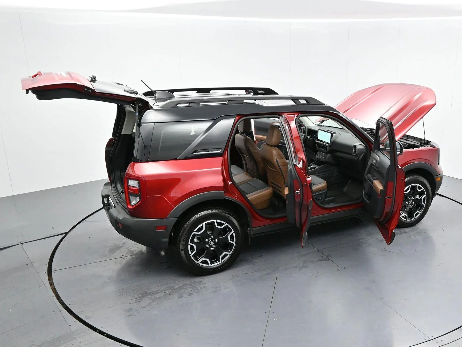 Used 2025 Ruby Red Metallic Tinted Clearcoat Ford Outer Banks image 42