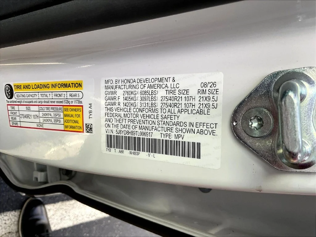 New 2026 Platinum White Pearl Acura SH-AWD Type S with Advance Package image 13