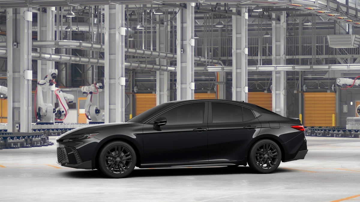 New 2026 Midnight Black Metallic Toyota SE image 3