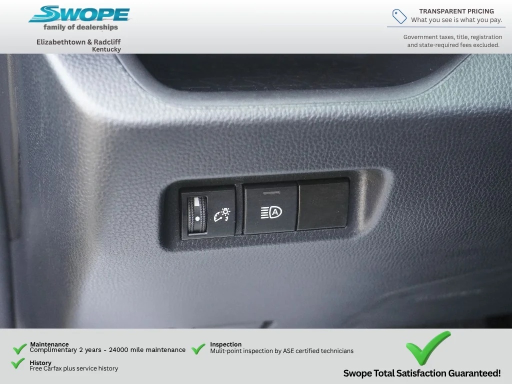 Used 2024 Midnight Black Metallic Toyota XLE image 15