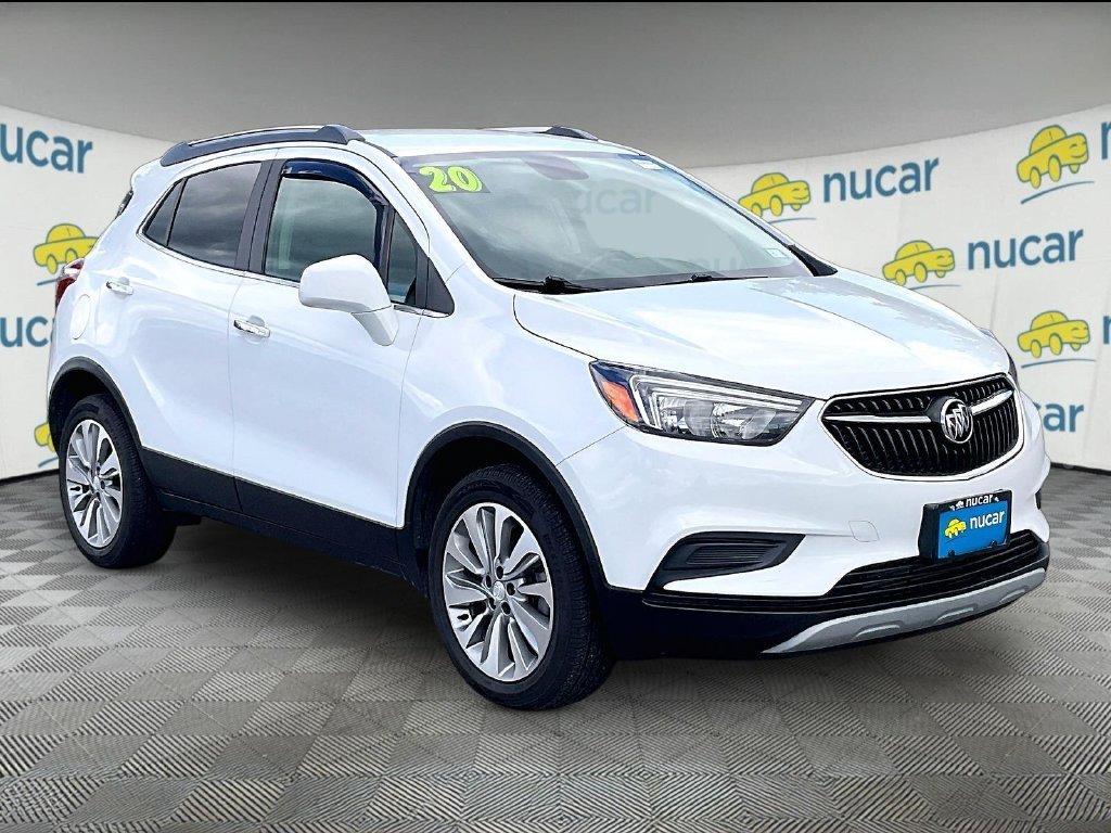 Used 2020 Summit White Buick Preferred image 1