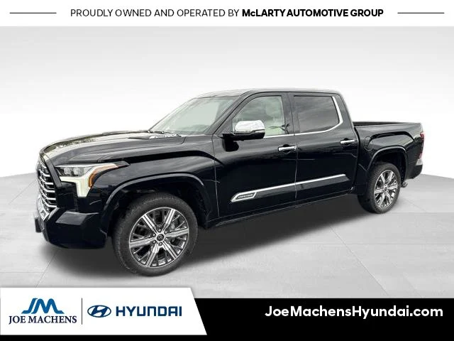Used 2023 Black Toyota Capstone image 2
