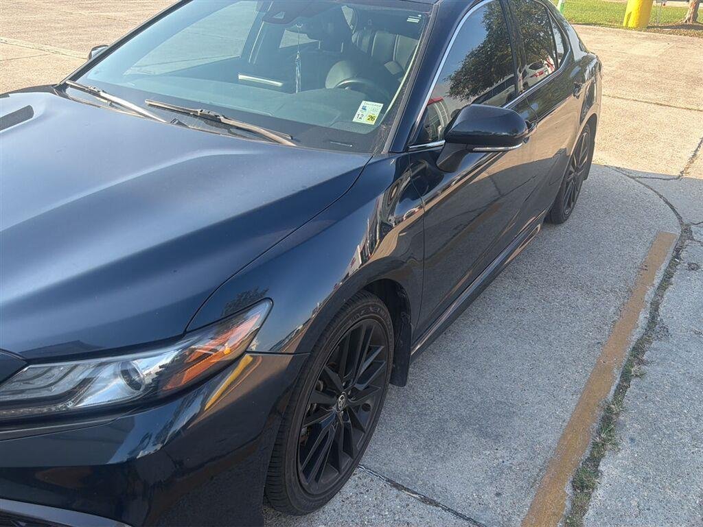 Used 2021 Galactic Aqua Mica Toyota XSE image 1