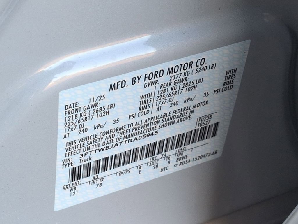 New 2026 White Ford XLT image 31