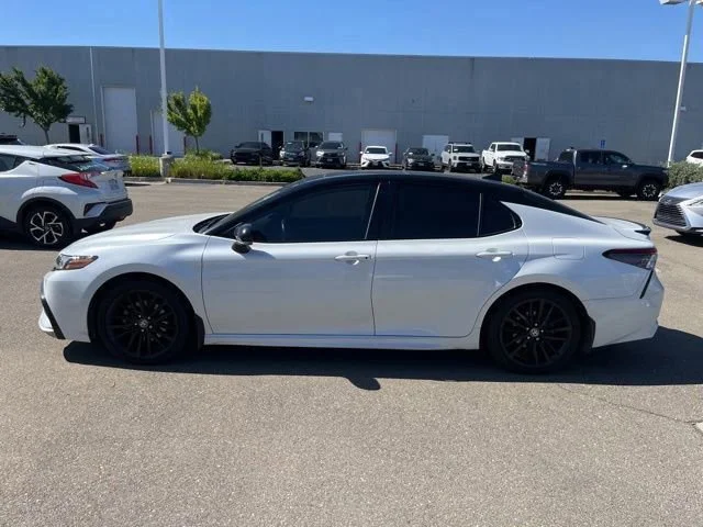 Certified Used 2023 Wind Chill Pearl/Midnight Black Metallic Toyota XSE image 8