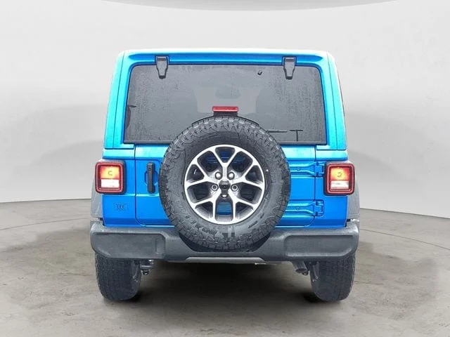 New 2026 Hydro Blue Pearl Coat Jeep 4-DOOR SPORT S image 5