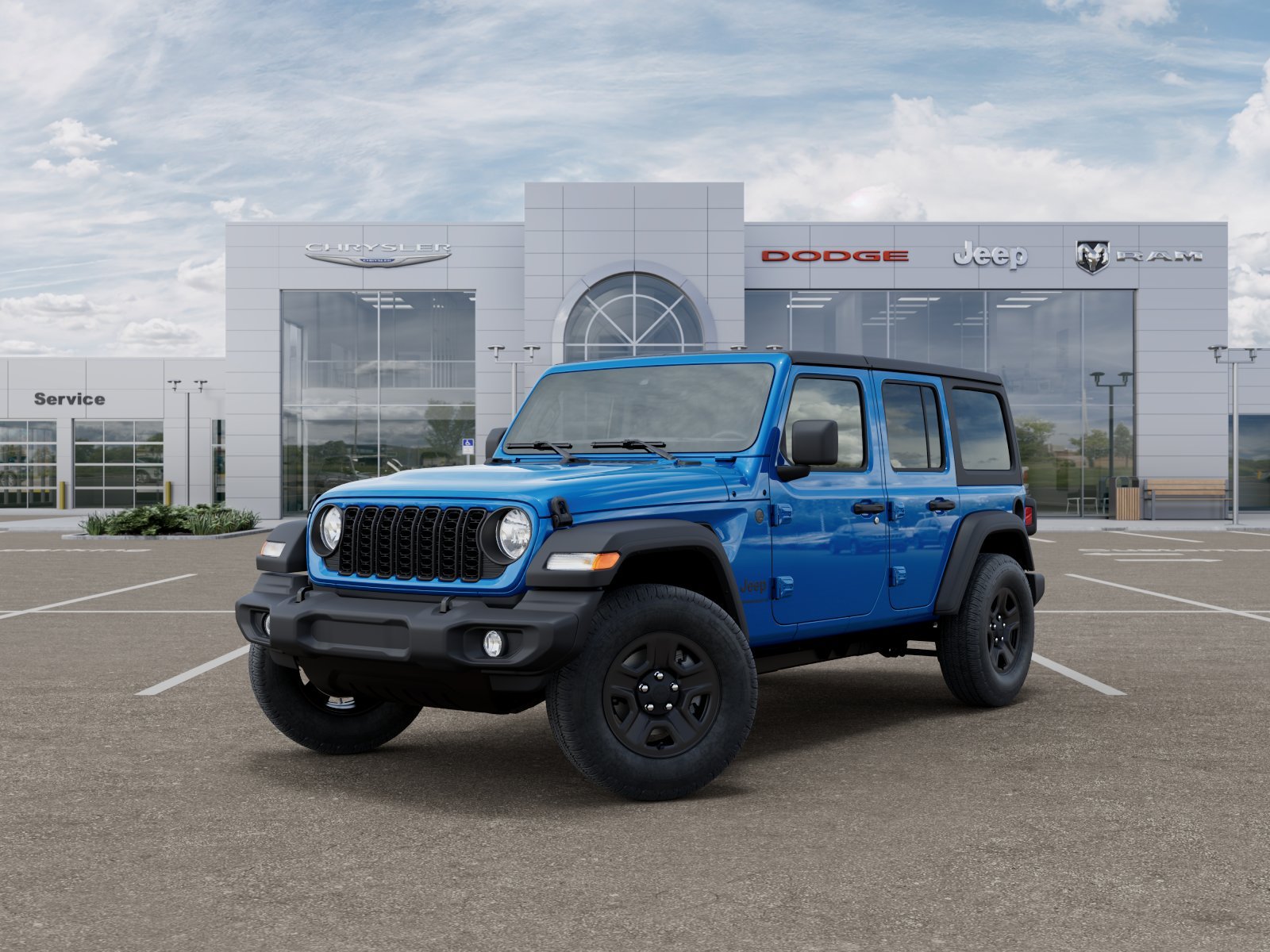 New 2026 Hydro Blue Pearlcoat Jeep Sport image 30