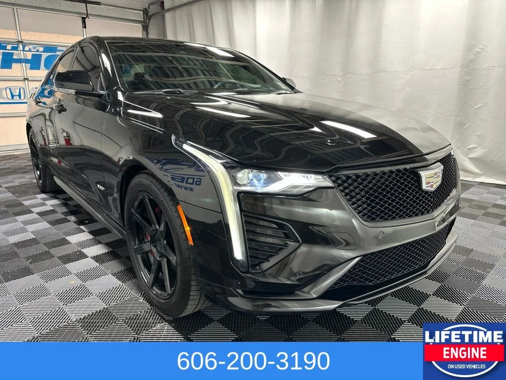 Used 2022 Black Cadillac V-Series image 7