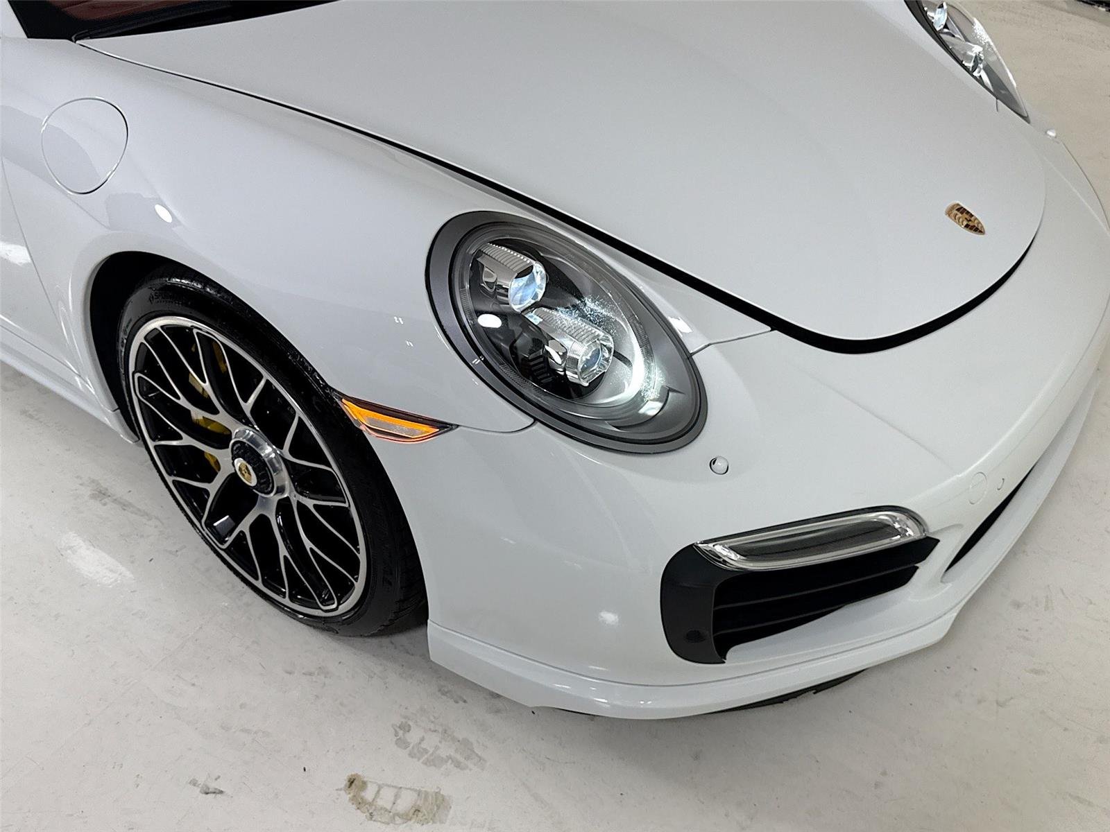 Used 2015 White Porsche Turbo S Cab image 36