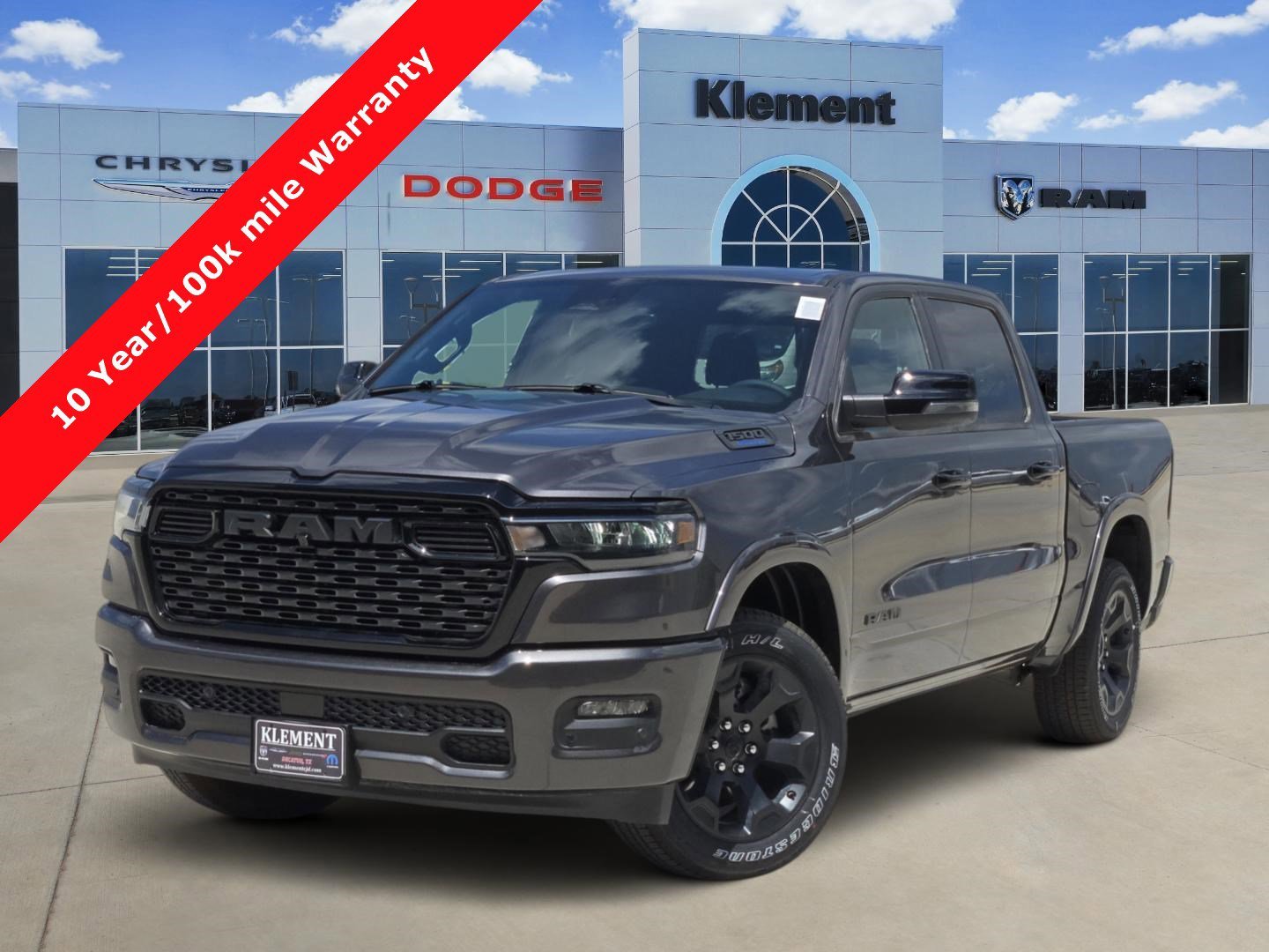 New 2026 Granite Crystal Metallic Clearcoat RAM Lone Star image 1