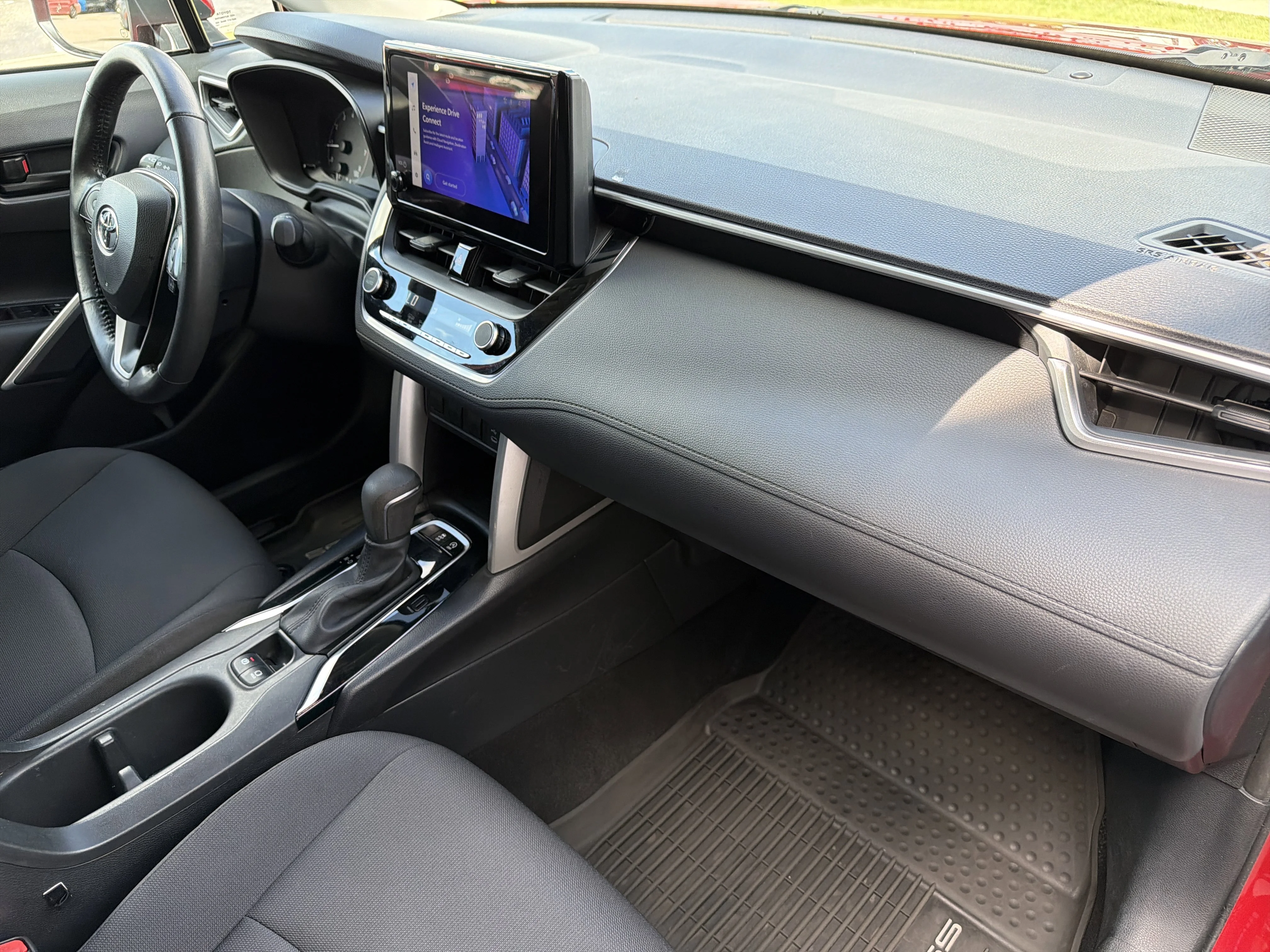 Used 2023 Barcelona Red Metallic Toyota LE image 9