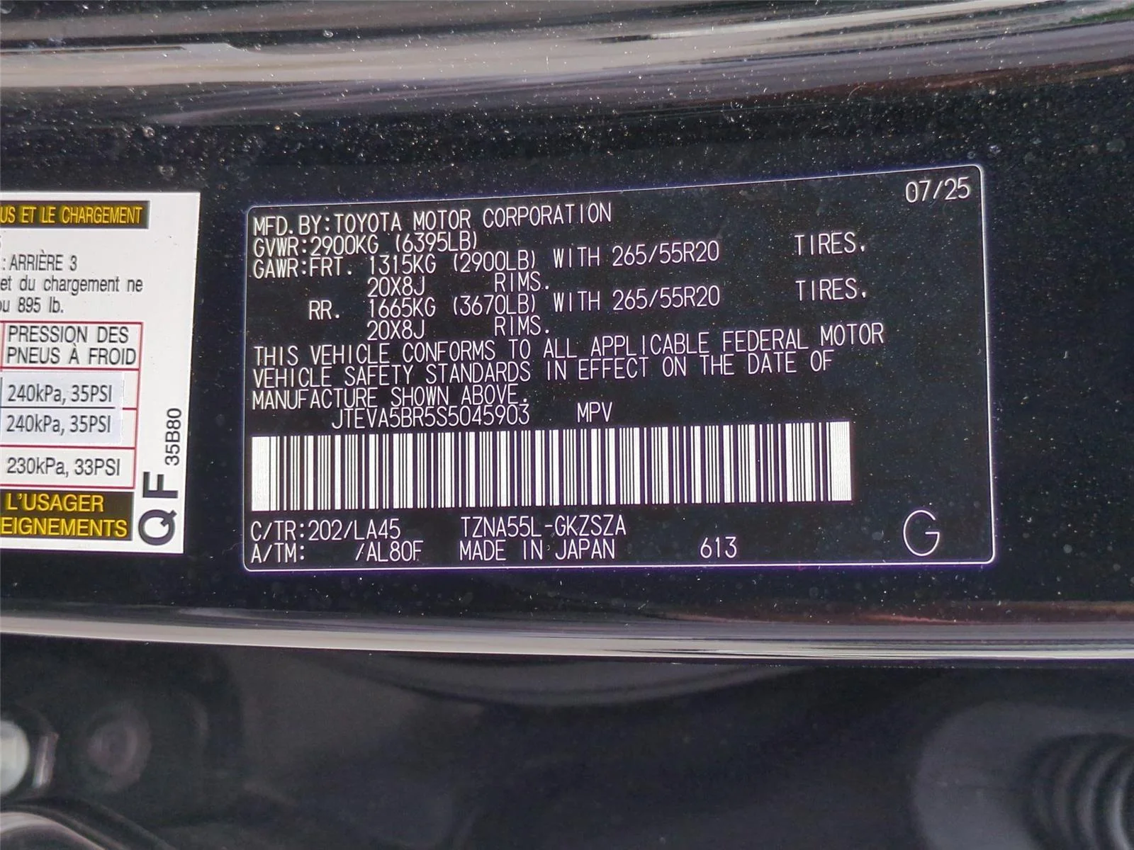 Used 2025 Black Toyota Limited image 42