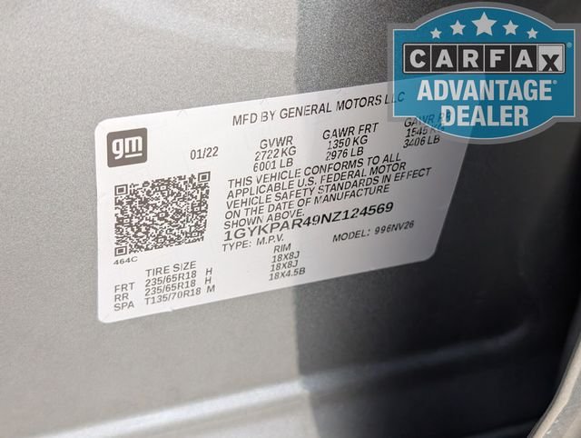 Used 2022 Satin Steel Metallic Cadillac Luxury image 38