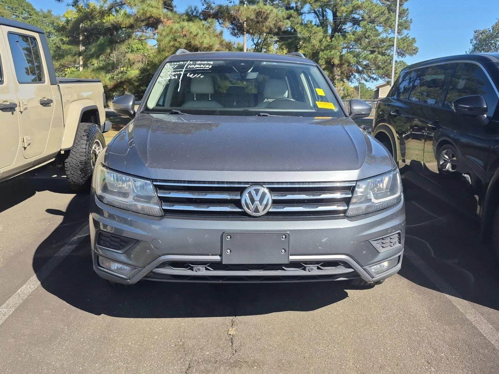 Used 2021 Platinum Gray Metallic Volkswagen SEL image 3
