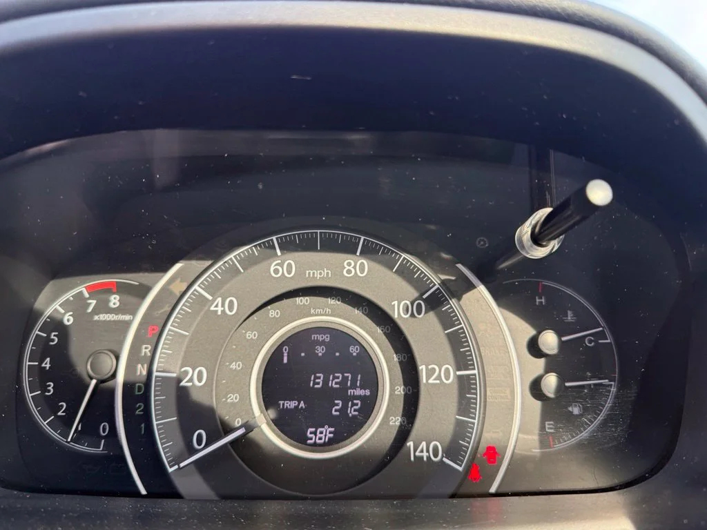 Used 2014 Crystal Black Pearl Honda EX image 13