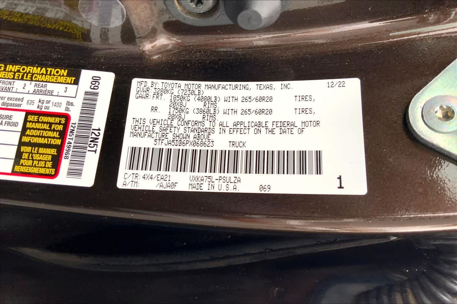 Used 2023 Smoked Mesquite Toyota Limited image 37