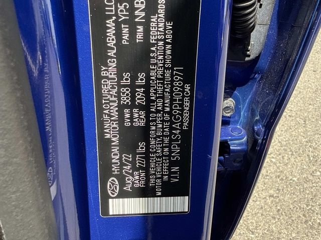 Used 2023 Blue Hyundai SEL image 30