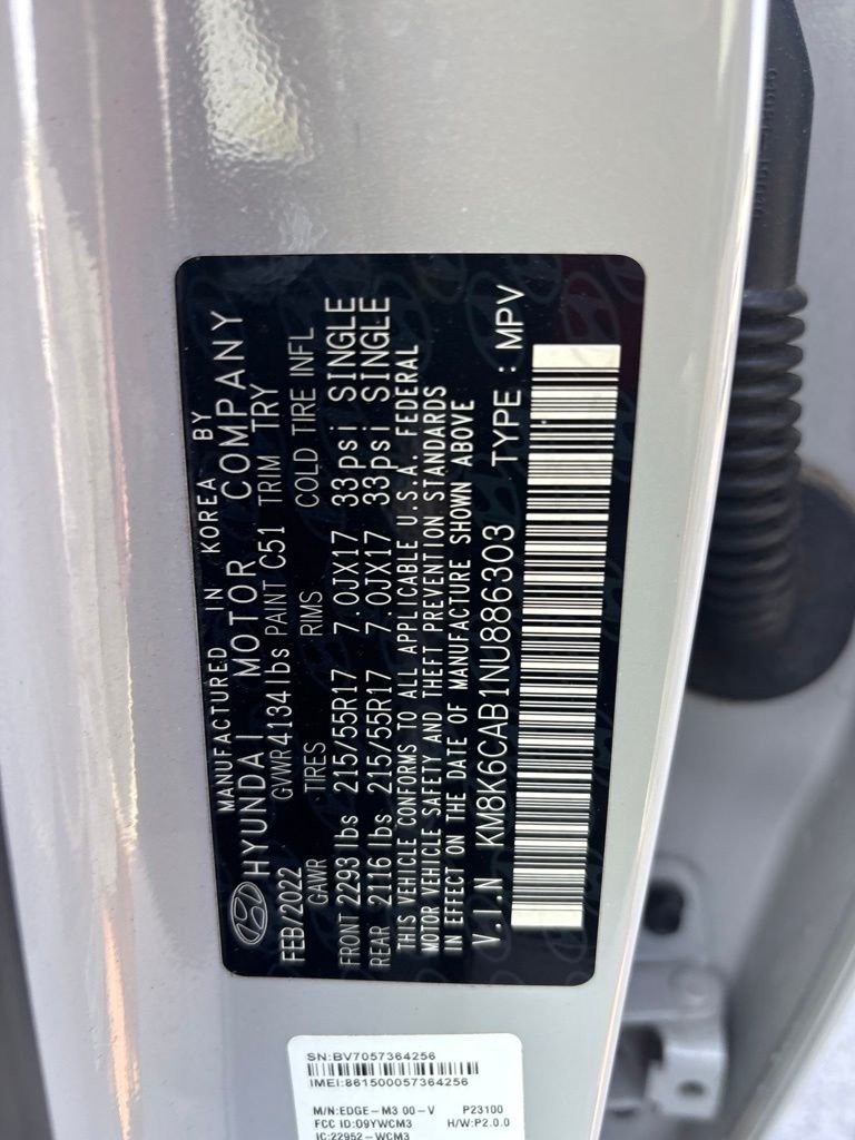 Used 2022 Silver Hyundai SEL image 10