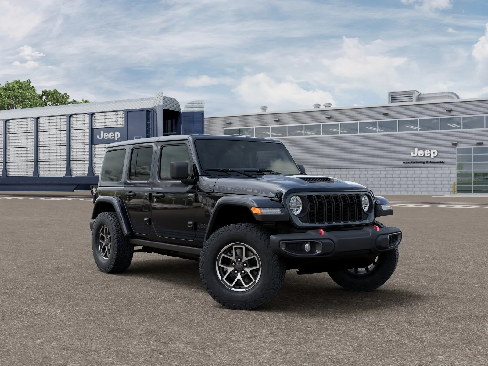 New 2026 Black Clearcoat Jeep Rubicon image 6