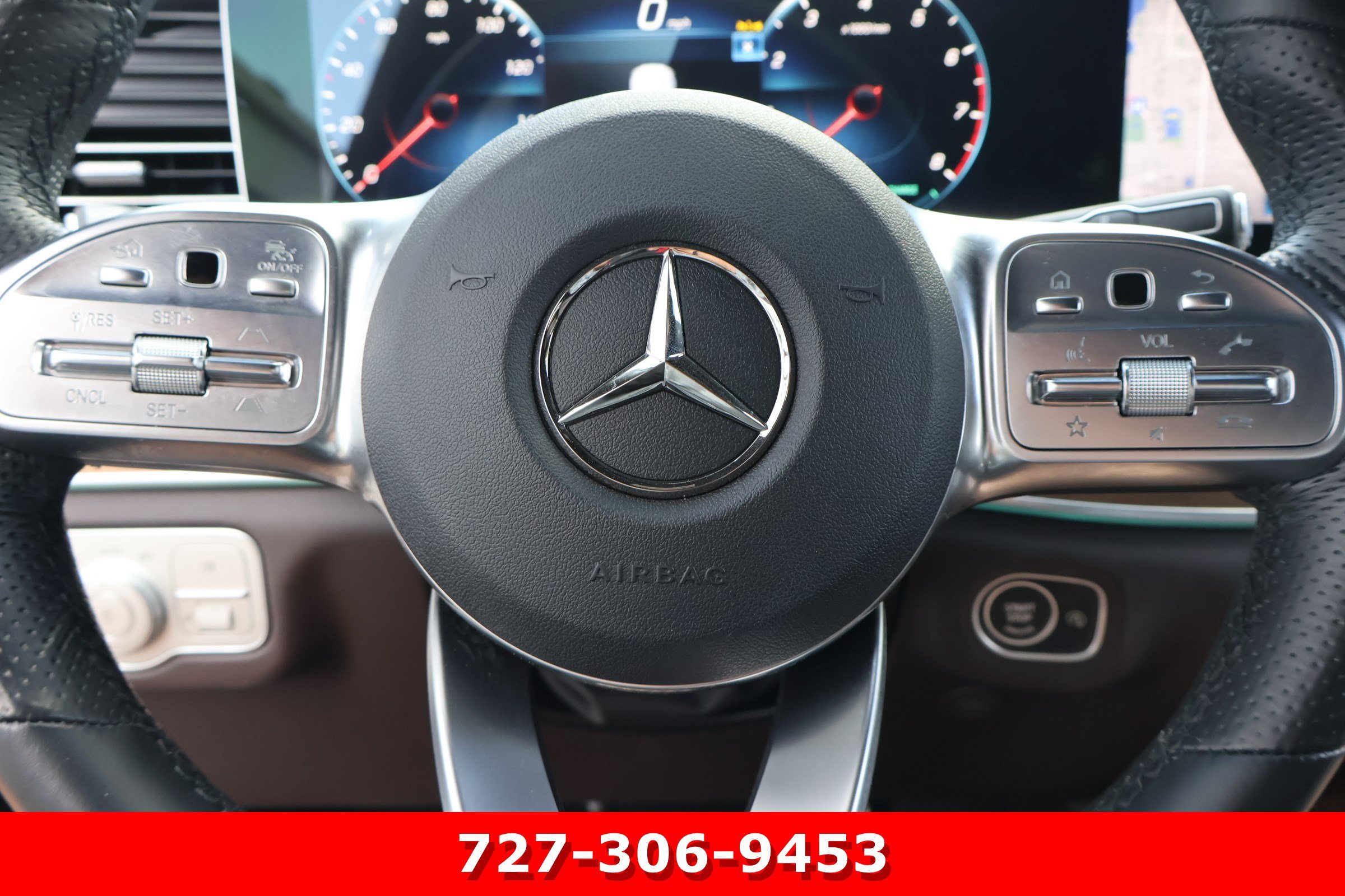 Certified Used 2023 Obsidian Black Metallic Mercedes-Benz GLS 450 image 28