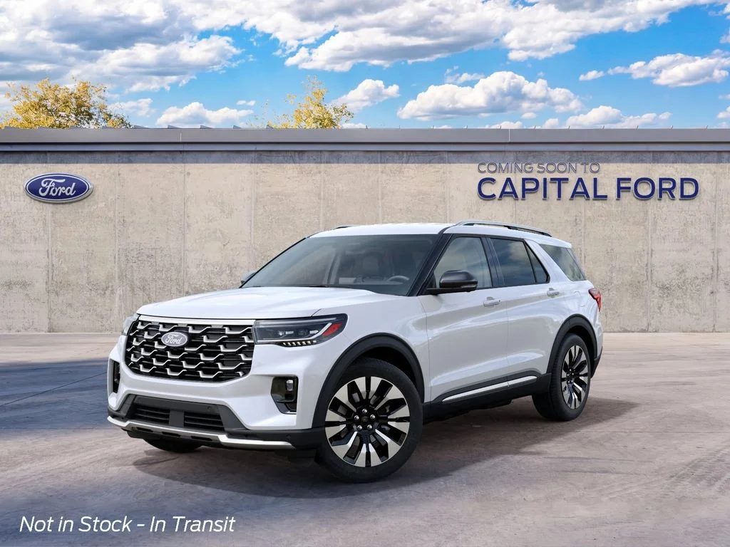 New 2027 Star White Metallic Tri-Coat Ford Platinum™ image 4