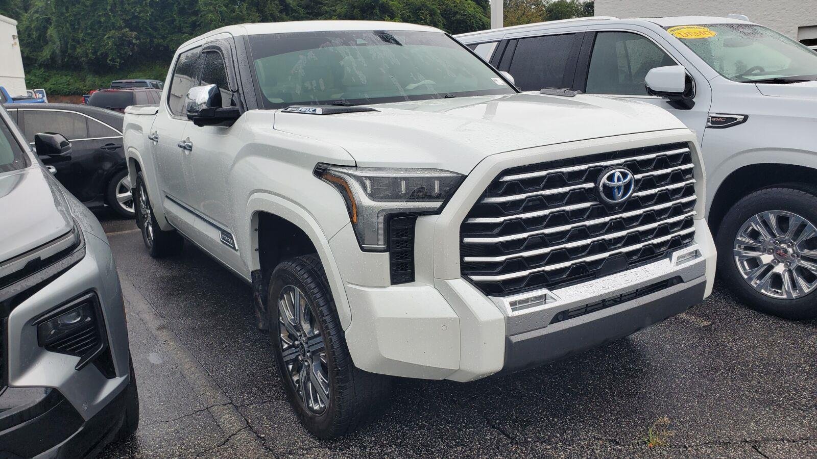 Used 2023 White Toyota Capstone Hybrid image 2