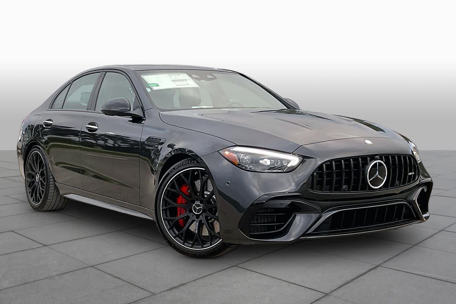 Used 2024 Graphite Grey Metallic Mercedes-Benz AMG® C 63 S E Performance image 3