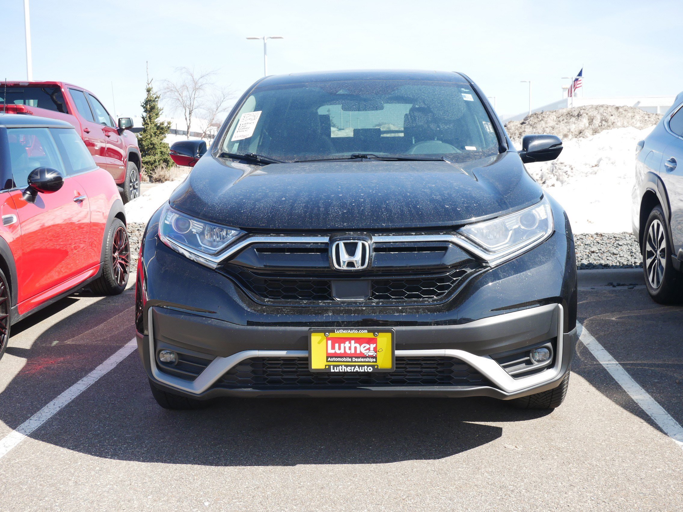 Used 2022 Honda CR-V EX with VIN 7FARW2H5XNE015734 for sale in Brooklyn Center, Minnesota