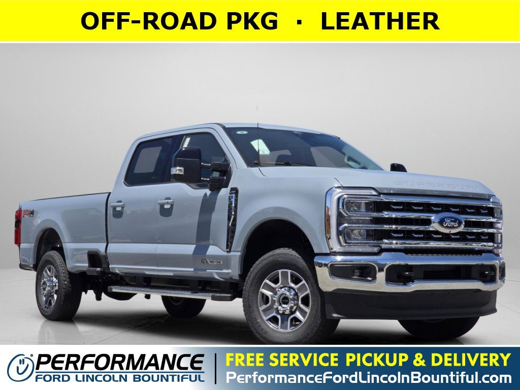 New 2026 Glacier Gray Metallic Tri-Coat Ford F-350® Lariat® image 1