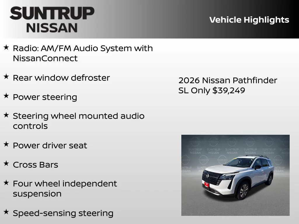 New 2026 White Nissan SL image 8