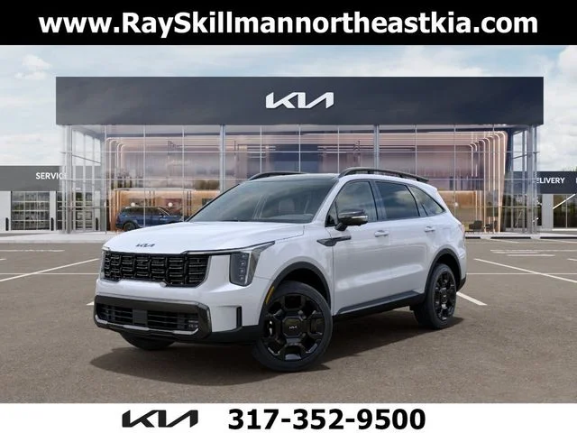 New 2026 Glacial White Pearl Kia X-Line SX AWD image 1