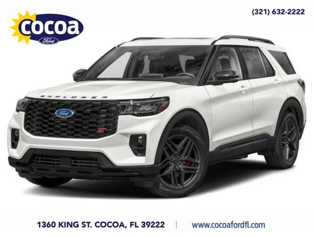 New 2026 Star White Metallic Tri-Coat Ford ST image 1