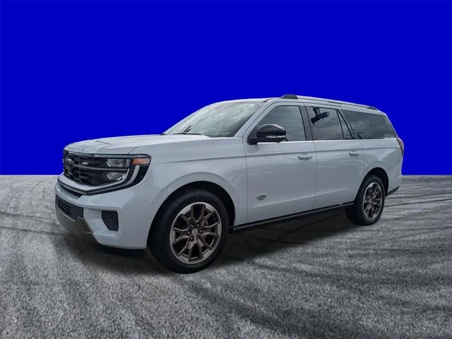 New 2026 Space Silver Metallic Ford MAX King Ranch® image 8