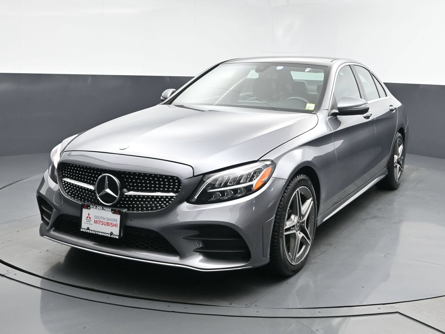 Used 2021 Gray Mercedes-Benz C 300 image 1