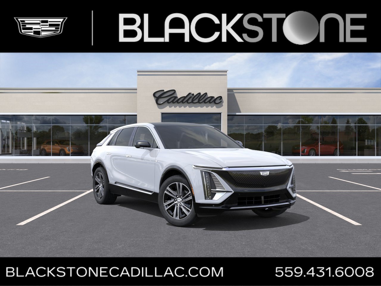 New 2026 Vibrant White Tricoat Cadillac Luxury image 1