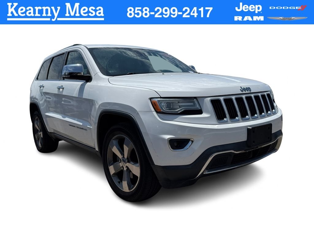 Used 2014 White Jeep Limited image 1