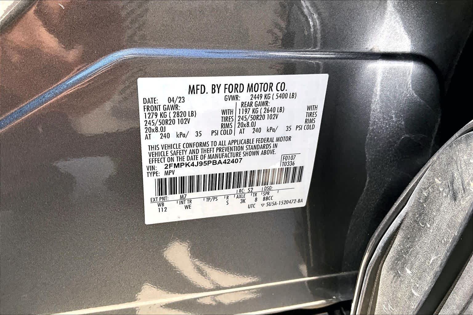 Used 2023 Carbonized Gray Ford ST-Line image 31