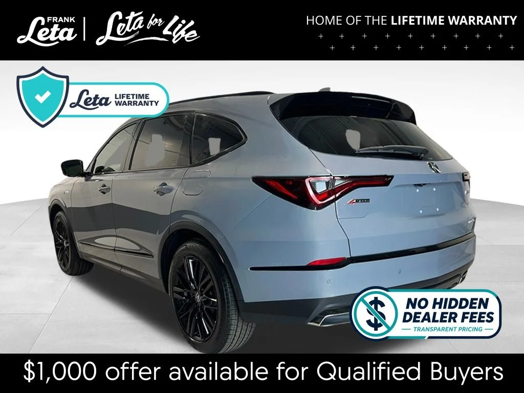 New 2026 Liquid Carbon Metallic Acura A-Spec Advance Package image 3