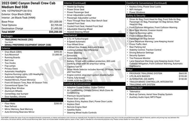 2023 GMC Canyon Denali 4WD Crew Cab Short Box's photo