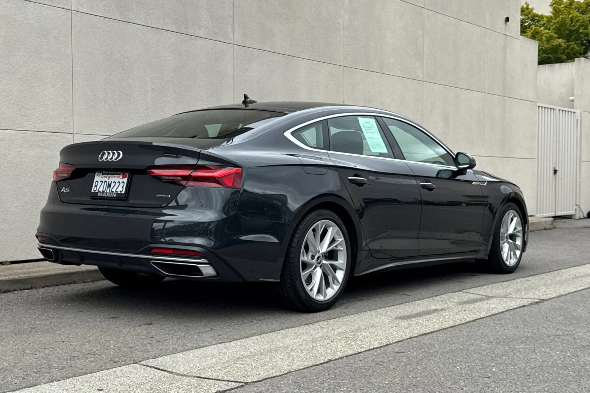 Used 2022 Manhattan Gray Metallic Audi Premium Plus 40 TFSII Quattro image 2