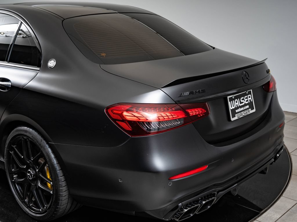Certified Used 2023 Manufaktur Graphite Grey Magno Mercedes-Benz E 63 S AMG® image 19
