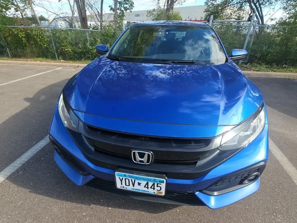 Certified 2019 Honda Civic Hatchback EX with VIN SHHFK7H67KU224181 for sale in Hopkins, MN