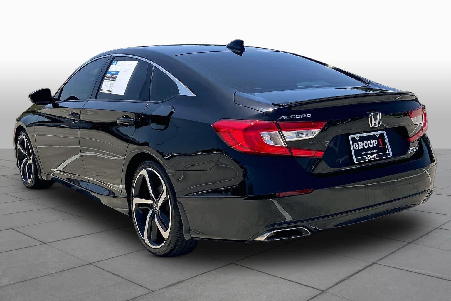 Used 2022 Crystal Black Pearl Honda Sport SE image 12
