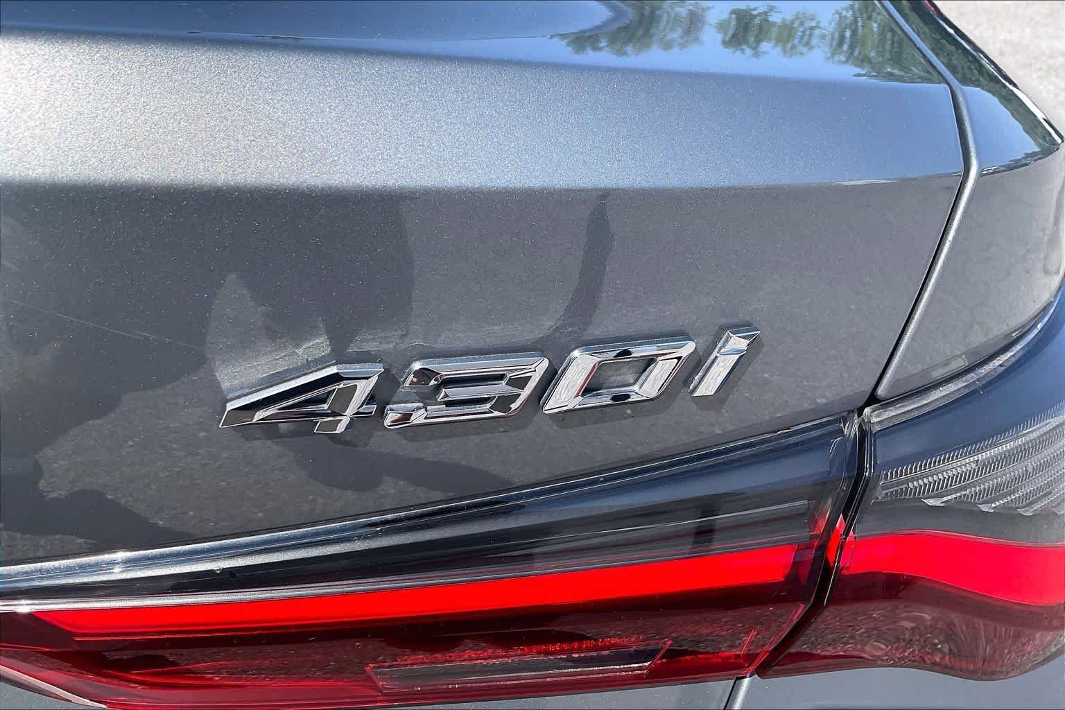 Used 2022 Skyscraper Grey Metallic BMW 430i image 31