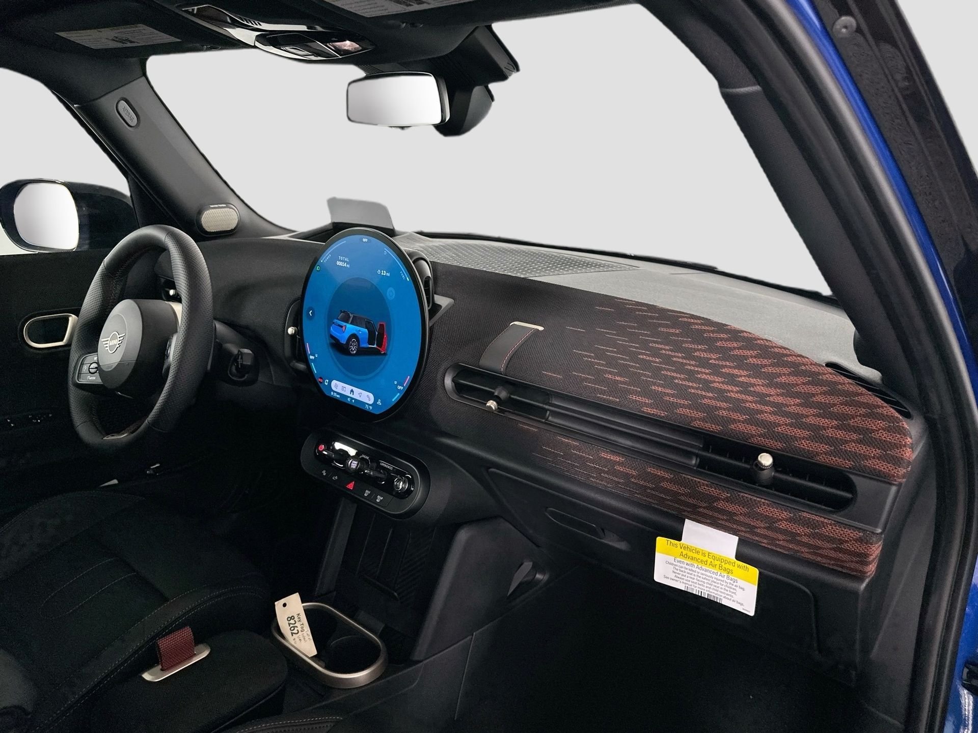 Used 2025 Icy Sunshine Blue Metallic MINI JCW Style Package image 26