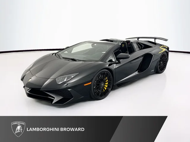 2017 Lamborghini Aventador LP750-4 SuperVeloce 2D Convertible in