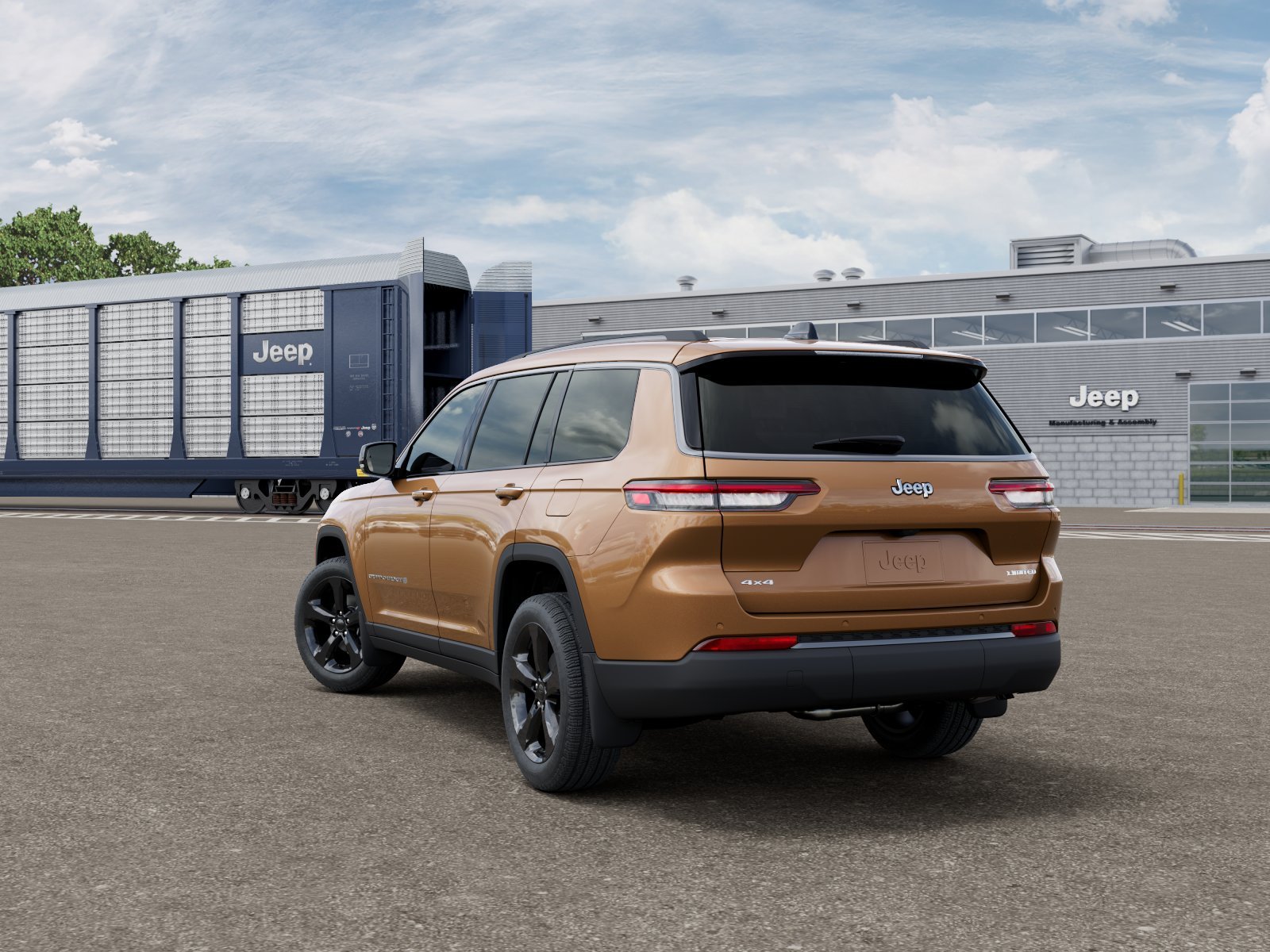 New 2026 Copper Shino Metallic Clear-Coat Exterior Paint Jeep Limited image 3