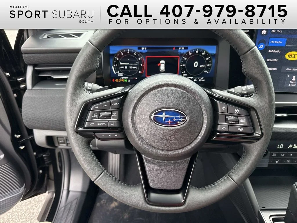 New 2026 CRYSTAL BLACK SILICA Subaru Premium image 39
